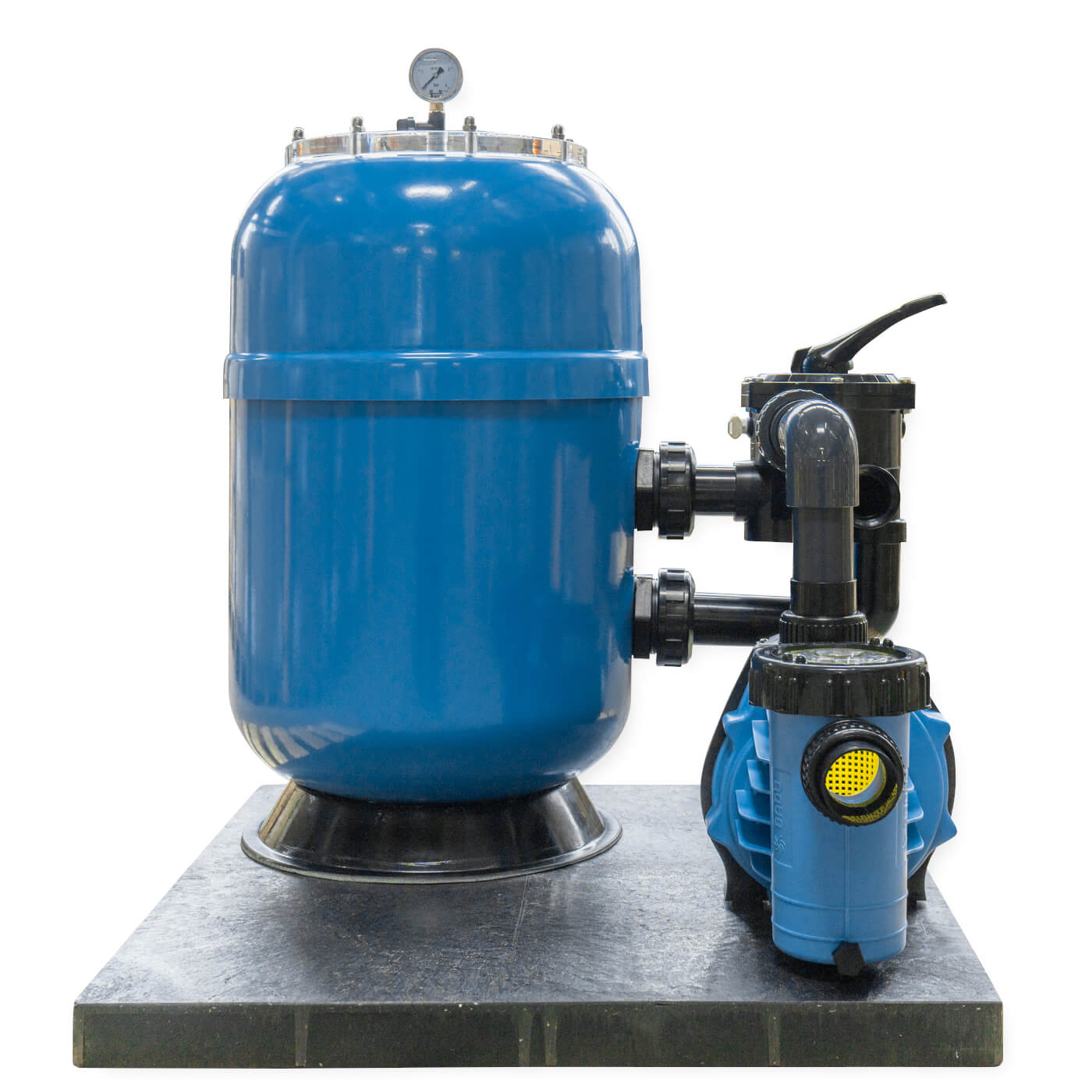 Atlantica 400 mit Speck BADU Alpha 8 Sandfilteranlage