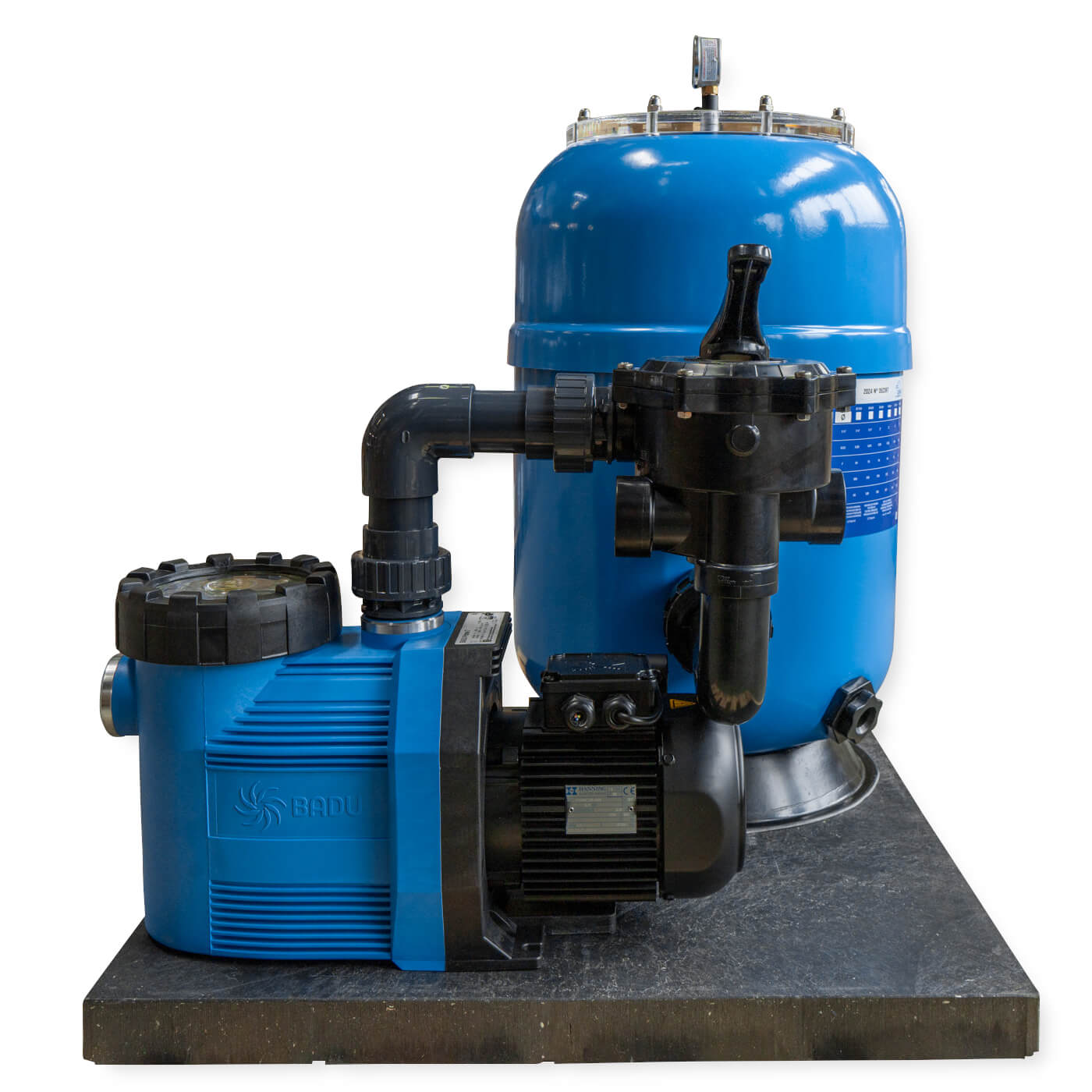 Atlantica 400 mit Speck BADU Prime 7 Sandfilteranlage