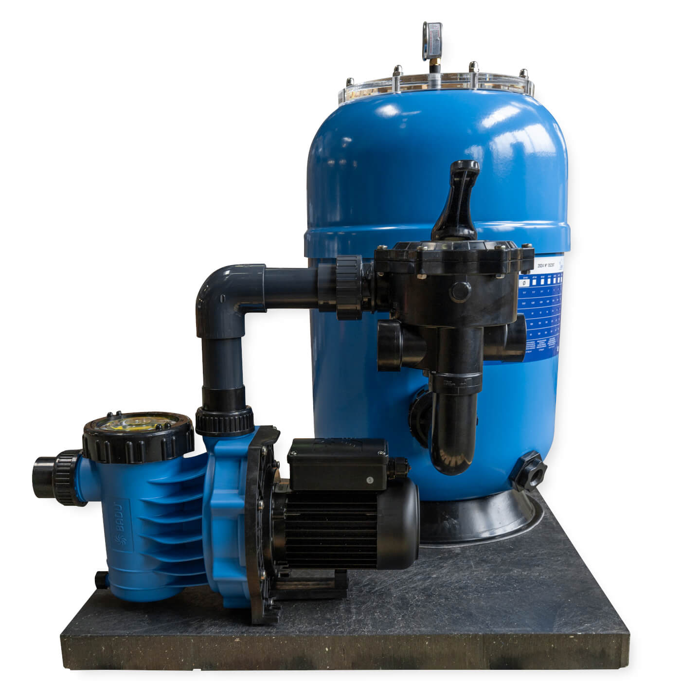 Atlantica 400 mit Speck BADU Alpha 8 Sandfilteranlage